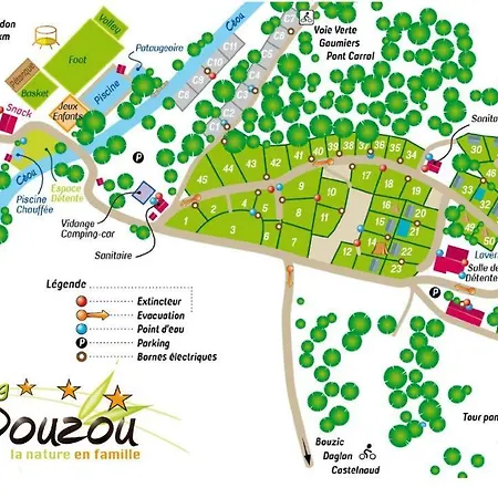Le Douzou Camping Bouzic